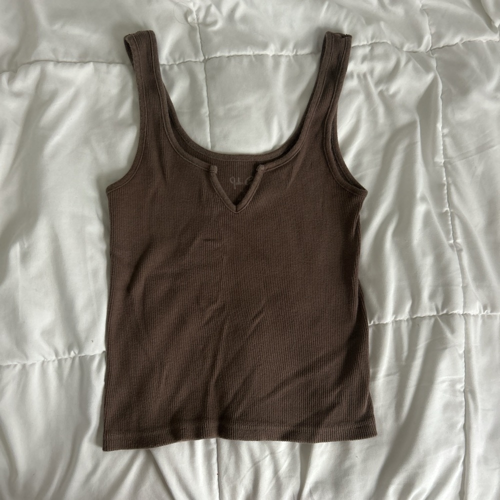 Brandy Melville Brown Tank Top